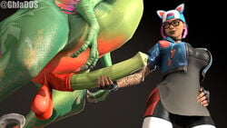 1boy 1girls 3d balls ballsack big_dom_small_sub big_penis big_testicles clothed_female_nude_male curvy curvy_body curvy_female curvy_figure curvy_hips dangling_testicles dinosaur equine_penis female female/male female_on_feral fortnite fortnite:_battle_royale ghlados glasses grabbing grabbing_penis green_eyes hips holding holding_penis horse_penis horsecock huge_cock large_breasts long_penis looking_at_penis looking_down low_hanging_balls lynx_(fortnite) male pink_hair precum precum_drip precum_string raptor scrotum self_upload source_filmmaker straight tattoos testicles thick thick_lips thick_penis thick_thighs thighs wide_hips