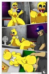 chica_(fnaf) cum five_nights_at_freddy's guardian penis pizzeria