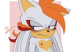 angry_face crimsontagger fan_character heart_shape nude pink_nipples solo_female sonic_(series) tastikandy