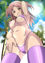 artist_request bikini infinite_stratos legwear nohotoke_honne swimsuit tagme thighhighs