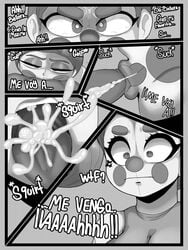 2d 2d_(artwork) age_difference baby_(fnafsl) ballora ballora_(fnafsl) blowjob circus_baby circus_baby_(fnaf) comic comic_page cum cum_in_mouth español fellatio femdom five_nights_at_freddy's five_nights_at_freddy's:_sister_location fnaf jacksito_(artist) oral penis_x-ray scottgames seducing sister_location spanish_text straight x-ray