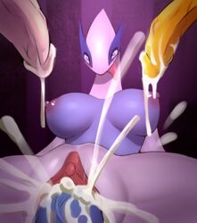 1girls 2019 3boys absurd_res anthro anthro_penetrated anthrofied avian big_breasts blush bodily_fluids breasts clitoris cum cum_in_pussy cum_inside edit female female_penetrated foursome gangbang genital_fluids genitals hi_res legendary_pokémon long_neck lugia male male/female male_penetrating male_penetrating_female nintendo nipples nude penetration penis pokémorph pokemon pokemon_(species) pokemon_gsc pussy sex thick_thighs umisag85rabb99 vaginal_penetration veins video_games wide_hips