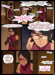 boruto:_naruto_next_generations comic english_text naruto naruto_(series) nyxworks page_41 sakura_haruno sarada_uchiha speech_bubble story text uzumaki_boruto