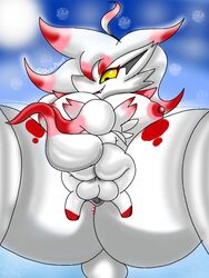 1boy 1girls 2021 anthro ass big_ass big_balls big_breasts big_butt big_penis bigger_female blazedscarf female female_pokemon fur furry furry_only hisuian_zoroark hisuian_zorua larger_female larger_penetrated male/female male_hisuian_zorua male_penetrating male_penetrating_female male_pokemon male_pokemon/female_pokemon naked nintendo nude penetration pokémon_(species) pokemon pokemon_(species) pokemon_legends:_arceus pussy regional_form_(pokémon) sex size_difference small_but_hung small_dom_big_sub smaller_male submissive_female tail vaginal_penetration zoroark zorua