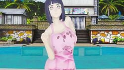 1girls 3d animated ass big_ass bob_cut boruto:_naruto_next_generations breasts curvy_female curvy_figure female hyuuga_hinata large_breasts light-skinned_female light_skin mature mechferatu milf mmd mp4 music naked naruto naruto_(series) purple_hair sound standing tagme uncensored video