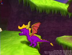 torin_darkflight_(artist) spyro_the_dragon spyro 3d_background scalie dragon scat male male_only 2008 dated video_games 1boy solo