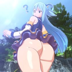 aqua (konosuba) from kono subarashii sekai ni shukufuku wo! by luminaryofages