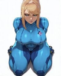 ai_generated ai_generated_image ai_slop arrogant arrogant_female before_recording before_sex blonde_female blonde_hair bodysuit bondage_gear bounty_hunter confident high_heels huge_breasts interview movie_star nipples nipples_visible nipples_visible_through_clothing perfect_body perfect_legs preparation preparing samus_aran simple_background skintight skintight_bodysuit smug smug_expression smug_face smug_grin white_background wide_hips wide_legs wide_thighs zero_suit_samus gigantic_ass gigantic_thighs gigantic_butt trembling frontview sitting sitting_down sitting_on_floor