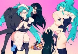 1futa 2girls 69 animal_penis apron ass backwards_hat bikini black_hair blue_hair breasts breasts_out carrying carrying_over_shoulder carrying_person cheetah chibi cunnilingus fellatio furry furry_female futa_with_female futanari grabbing_another's_ass green_eyes groping hat horse_penis huge_ass huge_breasts imminent_penetration large_penis licking_lips lipstick maid maid_apron maid_bikini maid_headdress makeup marvel marvel_rivals multiple_girls oral penis pink_eyes sex sleeping standing standing_sex testicles thick_thighs thighhighs thighs tongue tongue_out unconventional_maid upright_69 upside-down wide_hips akeno_(itsnafulol) alex_(itsnafulol) hela hela_(marvel_rivals) futa_on_female standing_69 someone19912