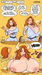 aunt sharon (udderscomix) from original by aj dinorokski