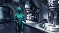 3d 3d_animation animated ass breasts correct_artstyle hips layzuhcatz small_breasts sound stretching tagme tail thick_thighs thighs valkyr_(warframe) video warframe