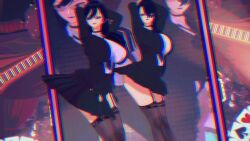 2_phut_hon akinama_family_(noir-black-shooter) animated arms_behind_head arms_up big_breasts breasts dance dancing koikatsu me!me!me!_dance meme mp4 music naoki_akinama_(noir-black-shooter) naoko_akinama_(noir-black-shooter) noir-black-shooter oc original original_character sisters sound swinging_breasts tagme video