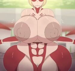 2d 2d_animation animated annie_leonhardt annoyed anus areola areolae ass ass_bigger_than_head ass_cleavage ass_crack ass_focus ass_grab asshole attack_on_titan big_areola big_areolae big_areolas big_ass big_breasts big_butt big_muscles blonde_hair breast_squeeze breasts breasts_bigger_than_head breasts_out donut_anus female female_focus female_only female_titan francyart34 genitals giantess hi_res huge_areola huge_areolae huge_areolas huge_breasts jiggle jiggle_physics jiggling_ass large_breasts licking long_hair looking_at_viewer massive_ass massive_breasts muscles nude nude_female open_anus open_mouth outside patreon public public_nudity pussy shaking_ass shaking_breasts shaking_butt shingeki_no_kyojin short_hair solo solo_female spread_ass standing tagme thick_thighs titan video voluptuous voluptuous_body voluptuous_female wide_hips