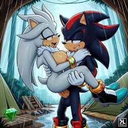 1boy 1boy1girl 1girls ai_generated female male male/female pixai rule_63 sega shadow_the_hedgehog silver_the_hedgehog silverknight395 silvia_the_hedgehog sonic_(series) sonic_the_hedgehog_(series) tagme