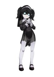 alternative_version_available emily_(murder_drones) female female_only murder_drones normal-tadpole-4833 nun_habit nun_outfit