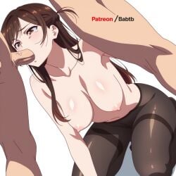mizuhara chizuru from kanojo okarishimasu by babtb
