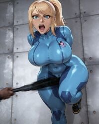 ai ai_art ai_generated angry angry_expression angry_face angry_female bdsm bdsm_gear bdsm_room big_breasts bit_tits blonde_female blonde_hair blue_bodysuit bodysuit bondage brutal cameltoe cameltoe_leggings cameltoe_spandex captured clitoris_bondage clitoris_torture clitoris_whipped damsel_in_distress dazed defeat defeated defeated_heroine distress dungeon enjoying_punishment enjoyment extreme_pleasure female female_focus flogger flogging gameover helpless helpless_female high_heels impact interrogation interrogation_pov leaning_forward legs_apart locked_arms locked_up masochism masochist metroid motion_blur nipples nipples_visible_through_clothing orgasm orgasm_face orgasm_from_pain overstimulation pain perfect_body pov pov_eye_contact pov_whipping punished punishment pussy_whipping restrained restrained_female restrained_wrists restraints samus_aran shaking shaking_orgasm shaved_pussy slave stiff_nipples surprised_expression tied_up torture tortured trembling_for_pleasure whip whipped whipped_clit whipped_clitoris whipping whipping_pov wide_hips wide_legs wide_thighs zero_suit zero_suit_samus