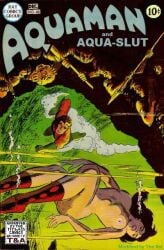 aquaman_(series) aquaman aquagirl tula_(dc) dc dc_comics dc_silver_age comic comic_cover edit edited edited_official_artwork female female_focus underwater underwater_peril unconscious alias_the_rat