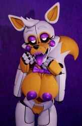 lolbit (fnaf) from five nights at freddy's by lewdishlilac