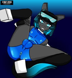 1boy male male_only spread_legs military_eggy_glory robot robot_boy horse android 2026 fuzao's_adventure_(horse_race_tests) horse_race_tests airiin220 blush penis balls anus naked_male