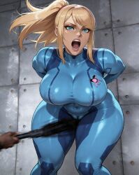 ai ai_art ai_generated angry angry_expression angry_face angry_female bdsm bdsm_gear bdsm_room big_breasts bit_tits blonde_female blonde_hair blue_bodysuit bodysuit bondage brutal cameltoe cameltoe_leggings cameltoe_spandex captured clitoris_bondage clitoris_torture clitoris_whipped damsel_in_distress dazed defeat defeated defeated_heroine distress dungeon enjoying_punishment enjoyment extreme_pleasure female female_focus flogger flogging gameover helpless helpless_female high_heels impact interrogation interrogation_pov leaning_forward legs_apart locked_arms locked_up masochism masochist metroid motion_blur nipples nipples_visible_through_clothing orgasm orgasm_face orgasm_from_pain overstimulation pain perfect_body pov pov_eye_contact pov_whipping punished punishment pussy_whipping restrained restrained_female restrained_wrists restraints samus_aran shaking shaking_orgasm shaved_pussy slave stiff_nipples surprised_expression tied_up torture tortured trembling_for_pleasure whip whipped whipped_clit whipped_clitoris whipping whipping_pov wide_hips wide_legs wide_thighs zero_suit zero_suit_samus losing_bet pain_expression interrogation_room