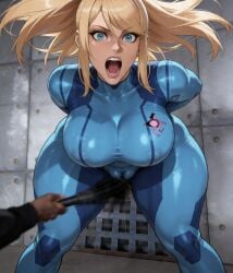 ai ai_art ai_generated angry angry_expression angry_face angry_female bdsm bdsm_gear bdsm_room big_breasts bit_tits blonde_female blonde_hair blue_bodysuit bodysuit bondage brutal cameltoe cameltoe_leggings cameltoe_spandex captured clitoris_bondage clitoris_torture clitoris_whipped damsel_in_distress dazed defeat defeated defeated_heroine distress dungeon enjoying_punishment enjoyment extreme_pleasure female female_focus flogger flogging gameover helpless helpless_female high_heels impact interrogation interrogation_pov leaning_forward legs_apart locked_arms locked_up masochism masochist metroid motion_blur nipples nipples_visible_through_clothing orgasm orgasm_face orgasm_from_pain overstimulation pain perfect_body pov pov_eye_contact pov_whipping punished punishment pussy_whipping restrained restrained_female restrained_wrists restraints samus_aran shaking shaking_orgasm shaved_pussy slave stiff_nipples surprised_expression tied_up torture tortured trembling_for_pleasure whip whipped whipped_clit whipped_clitoris whipping whipping_pov wide_hips wide_legs wide_thighs zero_suit zero_suit_samus