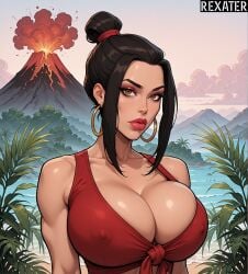 azula from avatar the last airbender by rexater