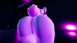 bunnysuit bunny_girl bunny_tail bunny bunny_costume bunny_ear fluffy_tail ass ass_focus bending_over bending_forward posing bunny_brawler fortnite fortnite:_battle_royale purple_background lighting wedgie wedgied_female x.nite