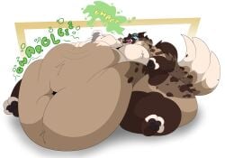 bbw big_breasts breasts castdraws_(artist) female furry huge_breasts hyper_breasts me overweight ssbbw tag thick_thighs wide_hips