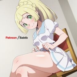 lillie (pokemon) from nintendo by babtb