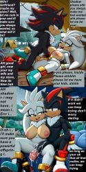 1boy 1boy1girl 1girls ai_generated female male male/female pixai rule_63 sega shadow_the_hedgehog silver_the_hedgehog silverknight395 silvia_the_hedgehog sonic_(series) sonic_the_hedgehog_(series) tagme
