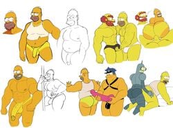 3boys abs anal anal_penetration anal_sex balding bdsm_outfit beard bender_bending_rodriguez big_biceps big_butt big_pecs big_penis boner bottomless brown_hair bulge bulge_grab cheating_husband chief_wiggum clancy_wiggum collar crossover dildo doggy_style elfein erect_nipples erection facial_hair flaccid fondling foreskin fucked_from_behind fully_retracted_foreskin futurama glans groping_crotch groundskeeper_willie hairy_arms homer_simpson huge_cock huge_dildo hung imminent_penetration inviting_to_sex large_dildo male_only manly musclechub nude partially_retracted_foreskin penis_size_difference pink_dildo pole pole_dancing red_hair robot sex sex_toy sitting_on_penis sketch snarl stripper_pole tagme tan_line tan_lines the_simpsons thong_only tight_shirt uncut underwear