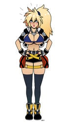 bimbo blackshirtboy disney female huge_breasts kingdom_hearts post_transformation rule_63 sora square_enix thick_lips thick_thighs transformation wide_hips