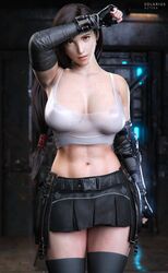 tifa lockhart from final fantasy by solarius astera