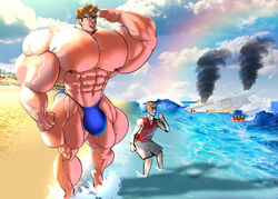 abs balls biceps bodybuilder hyper hyper_balls hyper_genitalia hyper_muscles hyper_penis hyper_testicles male male_focus male_only muscles muscular muscular_arms muscular_ass muscular_back muscular_legs muscular_male muscular_thighs nipples pecs penis testicles veins veiny_penis