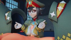 3d animated glasses green_clothing grey_skin hat light-skinned_female light-skinned_male light_skin misterorzo multi_arm multi_limb newt_(xenoblade) paizuri sex tagme xenoblade_(series) xenoblade_chronicles_2