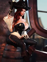 miss fortune from league of legends by conner blisse