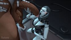 1futa 1girl1futa 1girls 3d android animated balls big_balls big_breasts breasts crossover edi female futa_on_female futanari genitals gif haydee haydee_(game) heels high_heels huge_penis humanoid humanoid_penis large_breasts legs licking licking_penis mass_effect masturbation naked naked_female no_humans nude on_knees oral oral_sex penis rayhuma robot robot_girl robot_humanoid sfm source_filmmaker testicles thick thick_penis thick_thighs thighs tight_clothing tongue tongue_out touching_penis touching_self veins veiny_penis watermark white_clothing