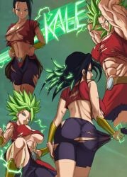 kale from dragon ball by elitenappa