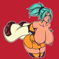 cerebella from skullgirls by flatillustratorkhan