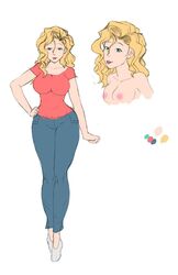 big_ass big_breasts big_butt big_hips big_thighs blonde_hair cleavage darckanllel female female_focus female_only hourglass_figure huge_ass huge_breasts huge_butt huge_hips huge_thighs lilith_(darckanllel) milf mother wide_hips