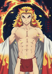 rengoku kyoujurou from demon slayer by allenchen0310