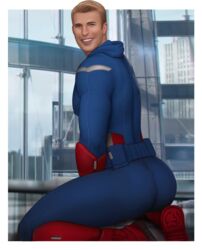 captain america from avengers by drawnpr0n