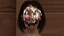 1girls 3d after_sex ahe_gao asian blush blushed cum cum_on_face eyes_rolling_back female female_focus female_only joaco887 medium_hair mileena mortal_kombat mortal_kombat_11 netherrealm_studios no_cheeks open_mouth pleasure_face presenting_mouth presenting_throat see-through see-through_cheeks sharp_teeth solo throat tongue tongue_out yellow_eyes