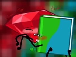 battle_for_dream_island book_(bfdi) object_shows ruby_(bfdi) tagme