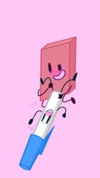 battle_for_dream_island blushing eraser_(bfdi) gay object_shows pen_(bfdi) sex simple_face suepii tagme