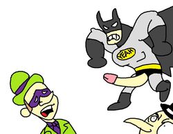 batman batman_(series) dc_comics male_only riddler the_penguin