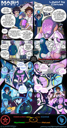 2boys 2girls alien_girl ass blue_skin bodysuit breasts comic english_text female gender_transformation genderswap genderswap_(mtf) helmet hood huge_ass huge_breasts mass_effect pink_skin quarian rule_63 skintight_bodysuit text thetransformistress thick_ass thick_thighs thighs transformation wide_hips