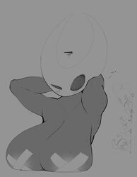 1girls animal_humanoid anthro anthrofied armpits arms_behind_head arms_raised arthropod arthropod_humanoid bare_shoulders big_breasts blush blushing bodily_fluids breast_rest breast_squish breasts breasts_on_table cleavage female group hands_behind_head hi_res hollow_knight hornet_(hollow_knight) huge_breasts humanoid insect insect_humanoid iselda_(hollow_knight) large_breasts monochrome nipple_tape pasties protagonist_(hollow_knight) raised_arms seductive squish sweat tape team_cherry unyin video_games voluptuous wet zote