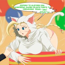 big_ass big_breasts big_butt big_hips big_thighs cammy_white female female_focus female_only hourglass_figure huge_ass huge_breasts huge_butt huge_hips huge_thighs jonlaosl milf spanish_text street_fighter text wide_hips